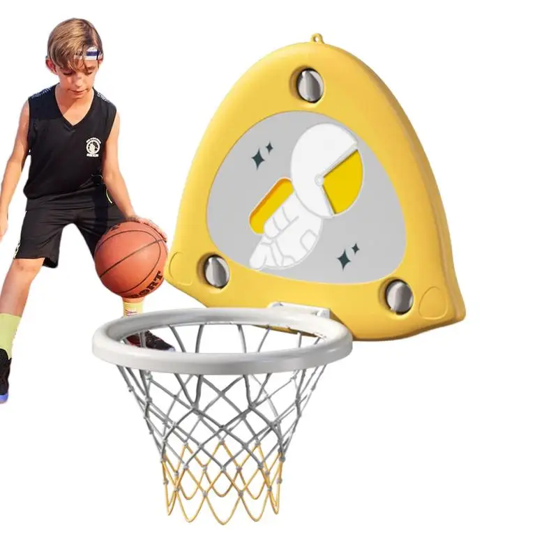 

Toddler Basketball Hoop Indoor Adjustable Little Kids Basketball Hoop Set With Strong Suction Cup Includes Basketball Ball Cute