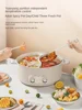 220V 6L Non-stick 2 Flavor Electric Hot Pot Multi Cooker Household Electric Food Cooking Pot Machine 2