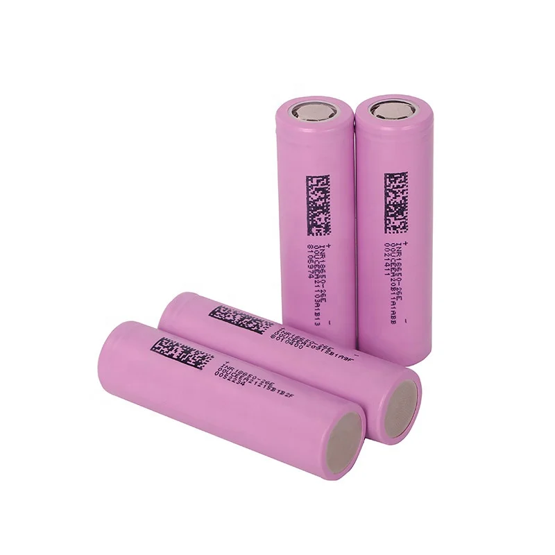 China 3.7V li ion battery 2600mAh 3C 18650 26E lithium rechargeable