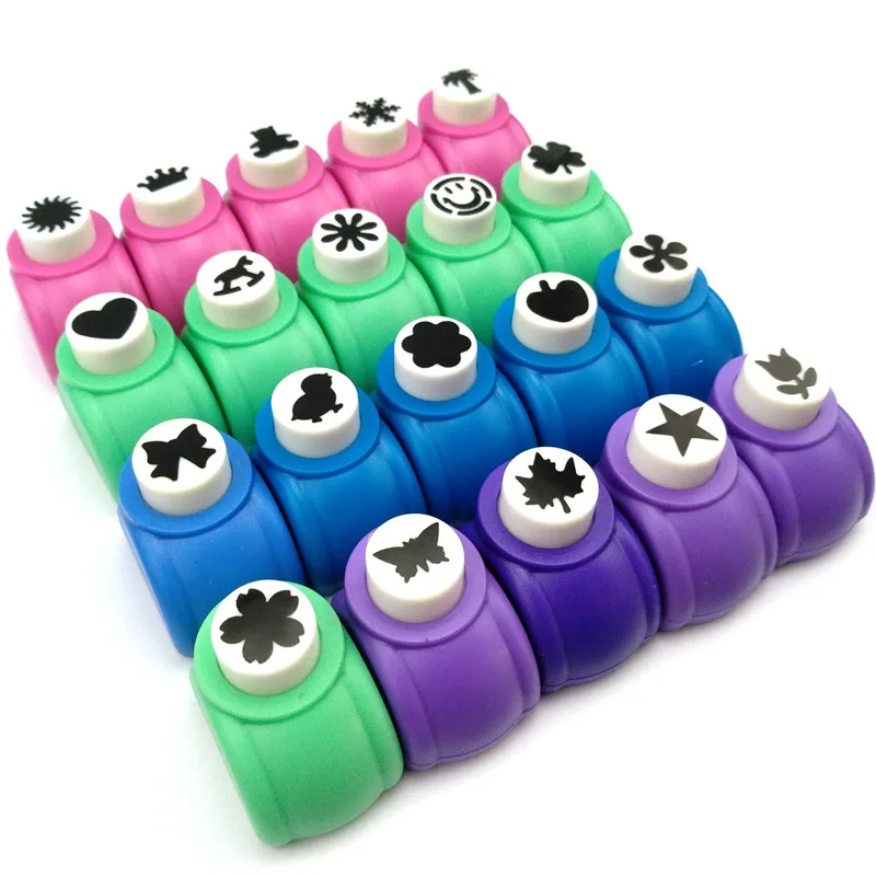 1Pcs Mini Scrapbook Punches Handmade Cutter Card Craft Calico Printing DIY Flower Paper Craft Punch Hole Puncher Shape paper cutter hole punching tools paper craft punch paper punch