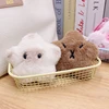 Cute Squeaky Capybara Plush Keychain Lovely Cartoon Animal Star Keyring Kawaii Bag Pendant Backpack Decoration For Couple Gifts 3