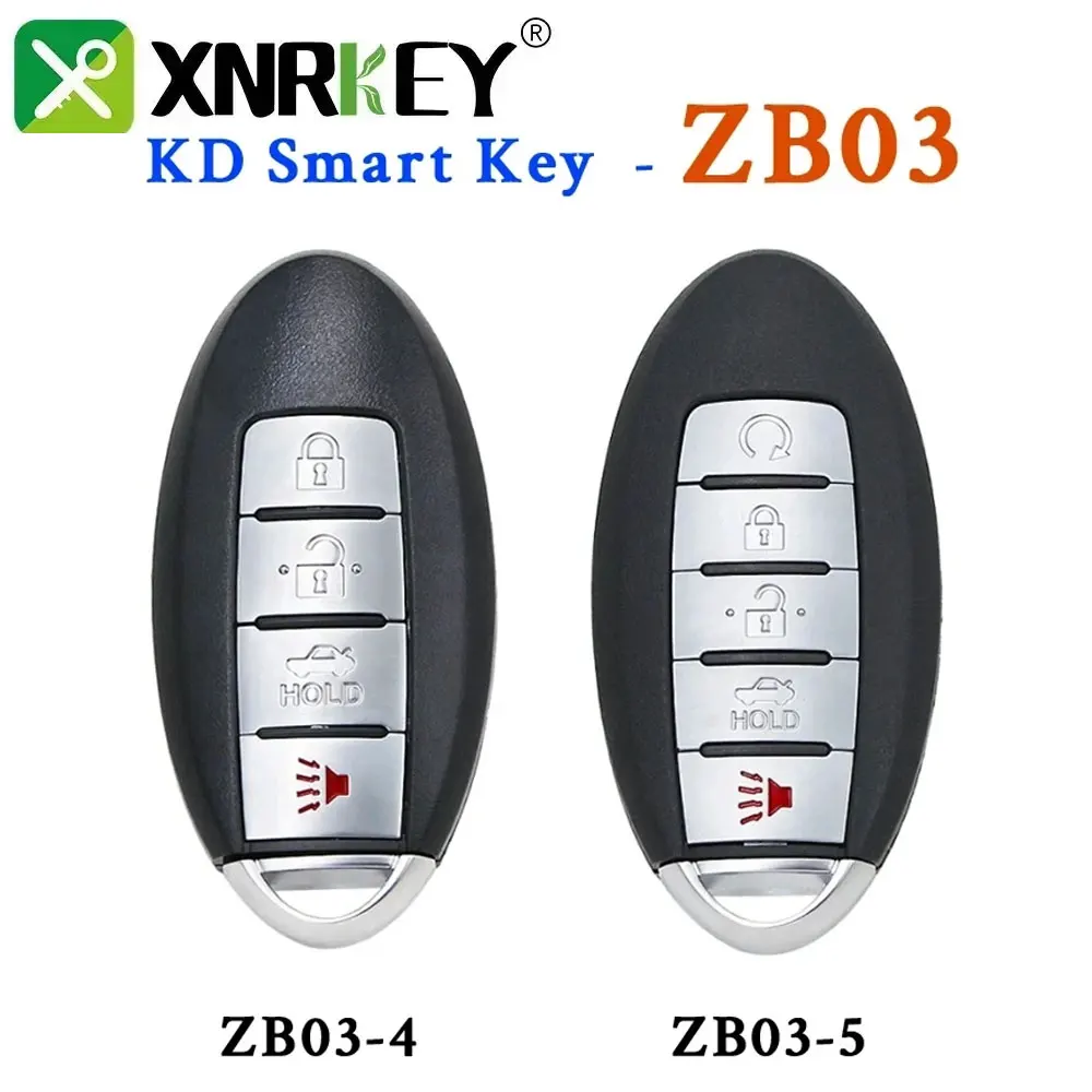 

KEYDIY Universal KD Smart Key ZB Series ZB03-4 ZB03-5 For Nissan For KD-X2 Car Key Remote Replacement Fit More than 2000 Models