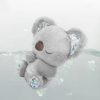 Baby Plush Doll Breathing Bear Newborn Soothing Sleep Playmate Plush Toys Kids Music Sleeping Companion For Baby Accessories 5