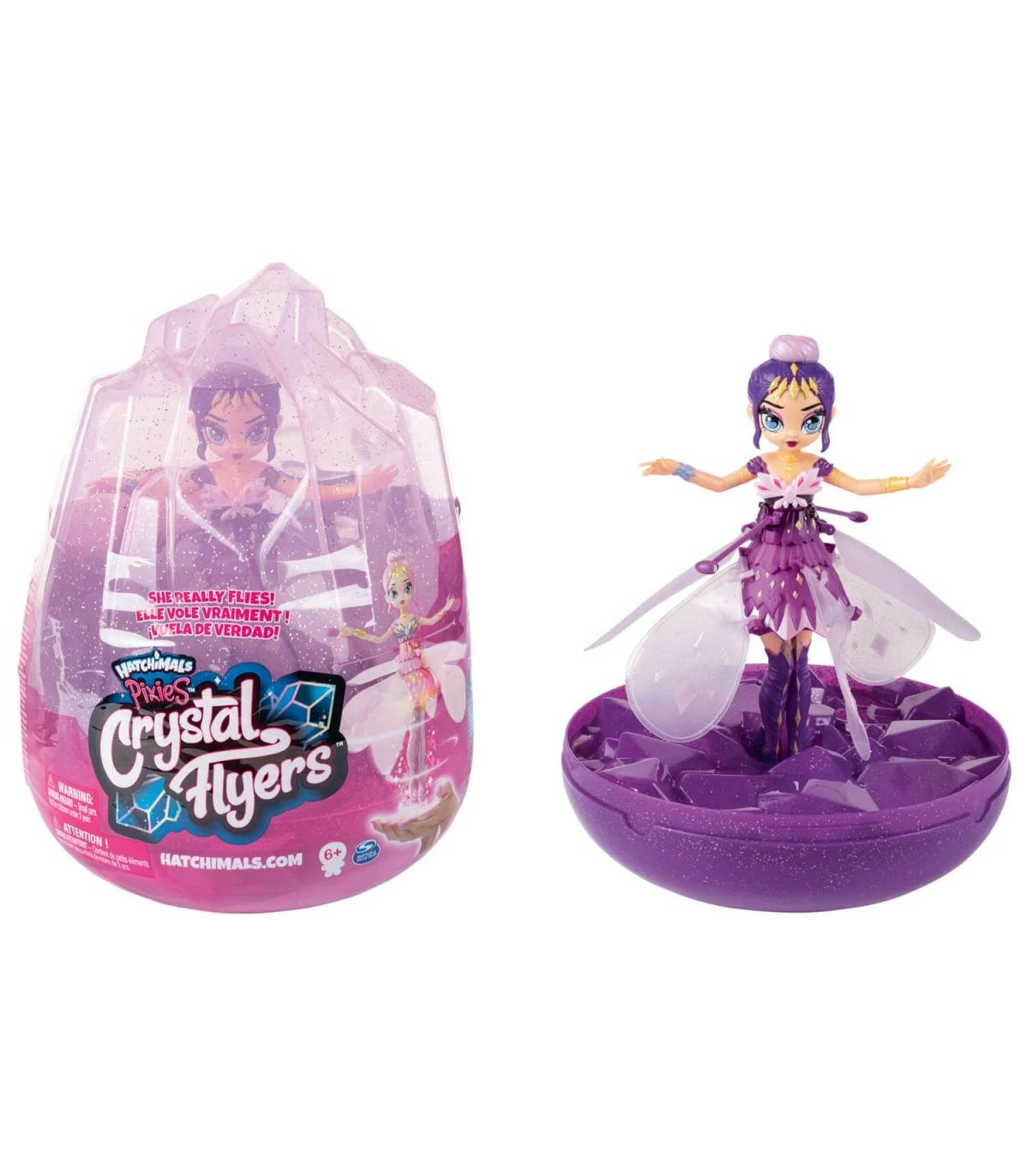Hatchimals Pixies Crystal Flyers-purple 