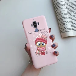 Elegant Butterfly Flower Soft TPU Silicone Phone Case - Protective and Stylish Back Cover for Huawei Mate 10 Pro (Pink C01)