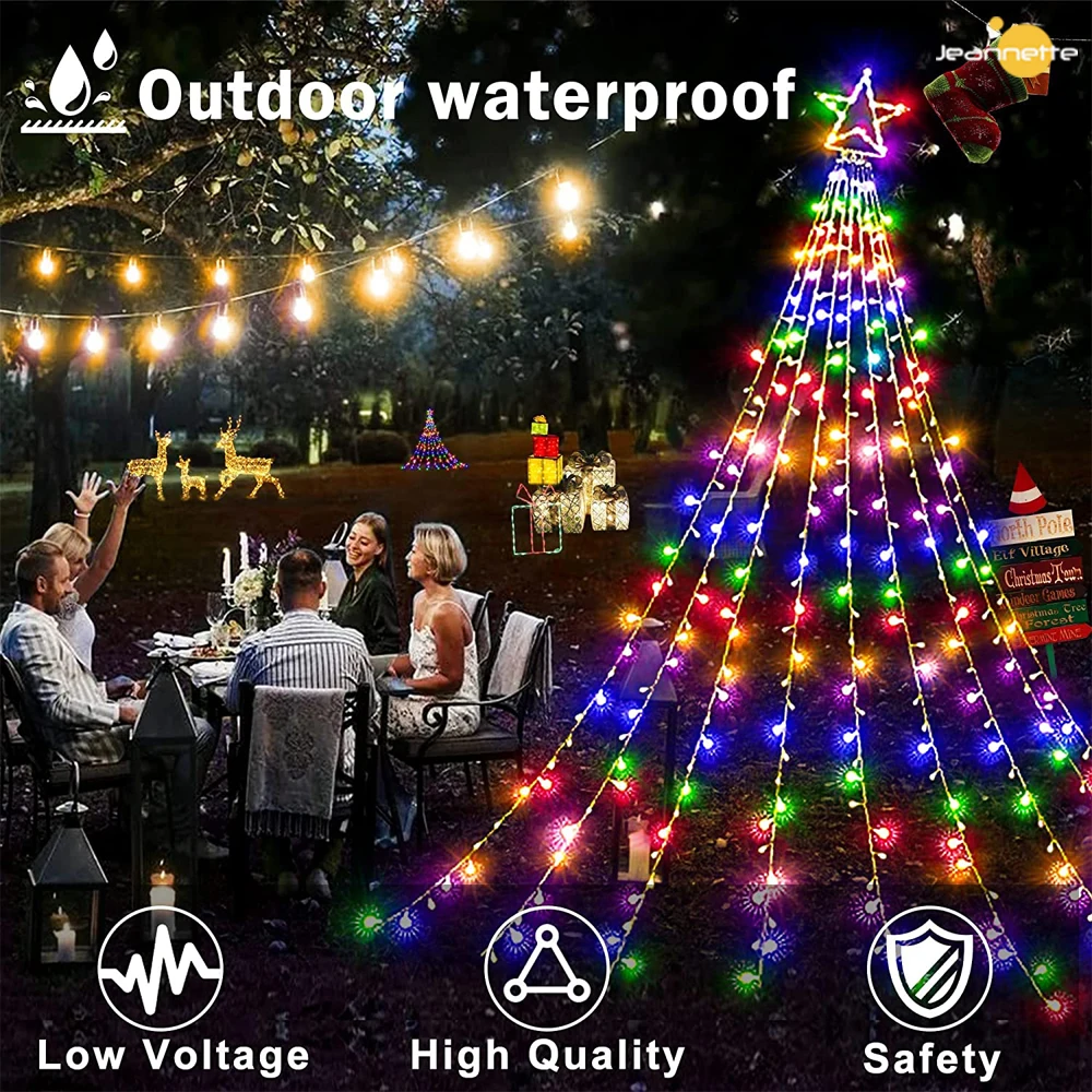 Outdoor-Weihnachts deko Lichter Dekoration Outdoor-Sterne Solar lampe Solar- Outdoor-Leuchten-Outdoor-neue solar-ali express