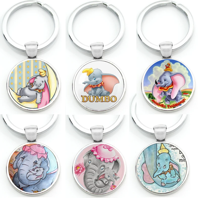 LLavero de dibujos animados de Disney para ni os pel cula Dumbo Anime llavero-de-dibujos-animados-de-disney-para-ni-os-pel-cula-dumbo-anime