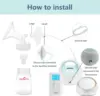 Replacement Tubing for Spectra S2 Spectra S1 Spectra 9 Plus, BPA Free Replace Spectra Tubing Avent/Ameda Tubing(Not Original) 3