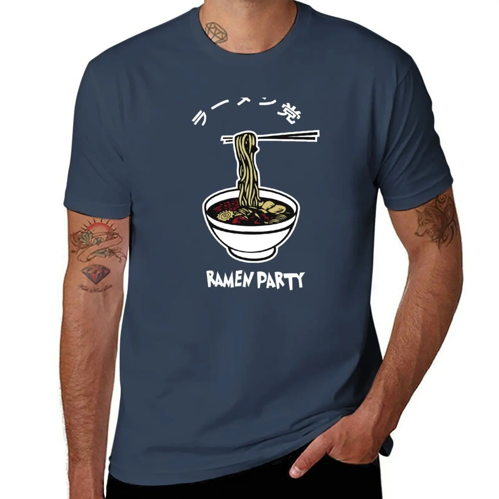 

Ramen Party! T-Shirt plus sizes tees for a boy oversizeds heavyweight t shirts for men