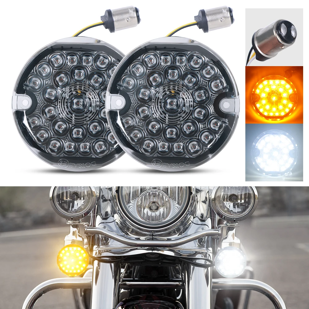 1157 LED Turn Signals Blinker Lights For Harley Road King Electra Glide Classic 1157 LED Turn Signals Blinker Lights For Harley Road King Electra Glide Classic