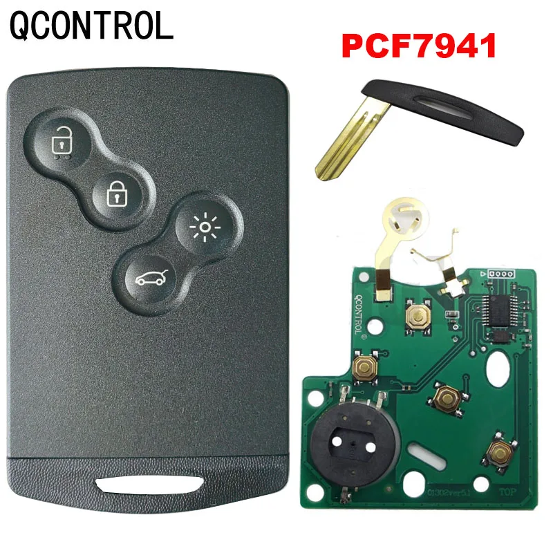 Car Remote Key QCONTROL Keyless Go Remote Key for Renault