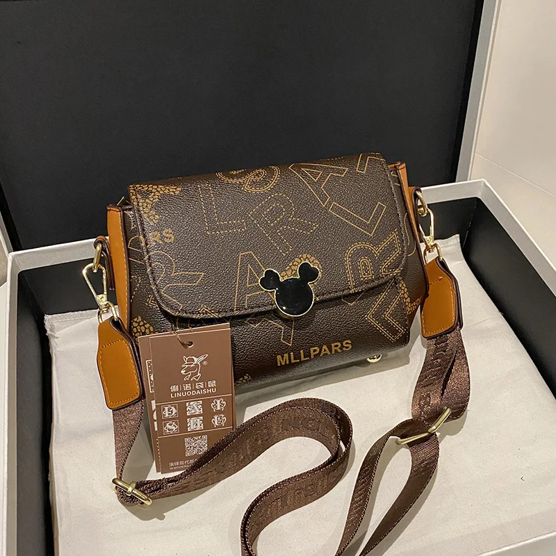  N/AY Printed Mini Phone Bag Net Red Fashion Small Bag Oblique  One-Shoulder Bag Retro Small Square Bag Mickey Yellow : Clothing, Shoes &  Jewelry