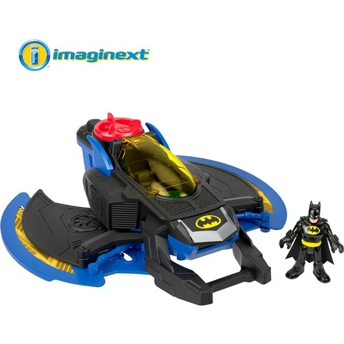 Imaginext Dc Super Friends Batwing And Batman, Toy Plane And Batman Figure  Gkj22 - Action Figures - AliExpress