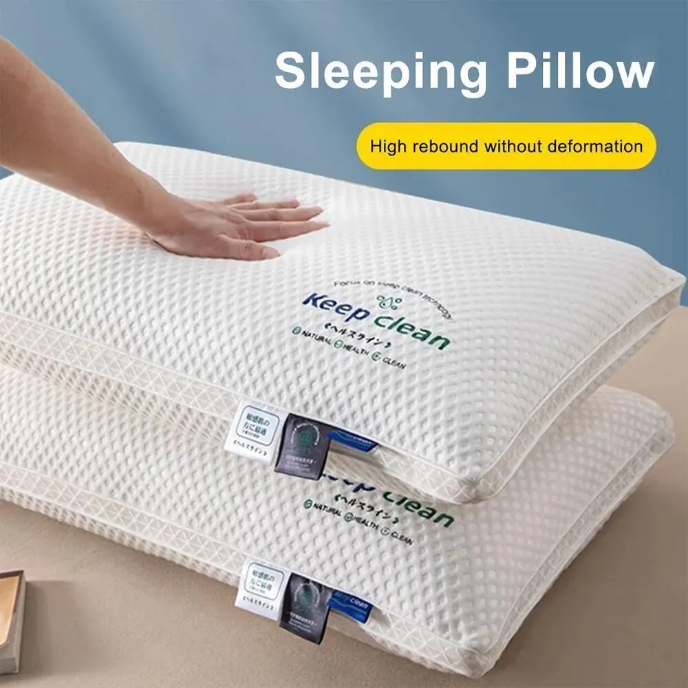 3D Neck Pillow High Elasticity Non Collapse Soft Neck Protection Single Person Sleeping Pillow Hotel Home Bedding neck pillow sleep pillow