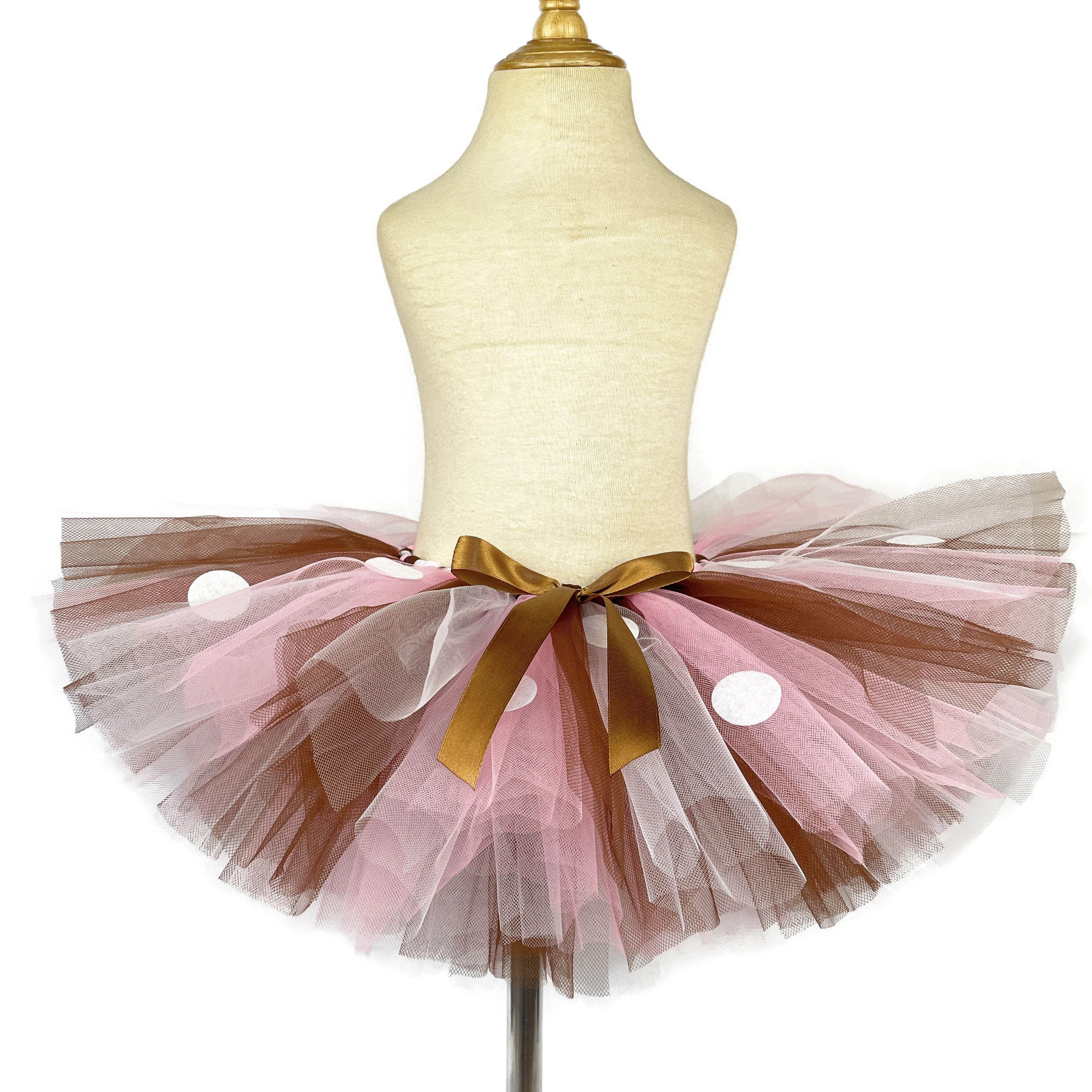 Girls Christmas Deer Tutu Skirt Outfit 5