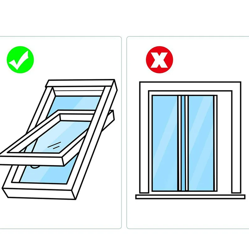 New Double Tube Roof Window Seal Kit Mobile Air Conditioner Double holes/Opening Seal Window Windshield 4