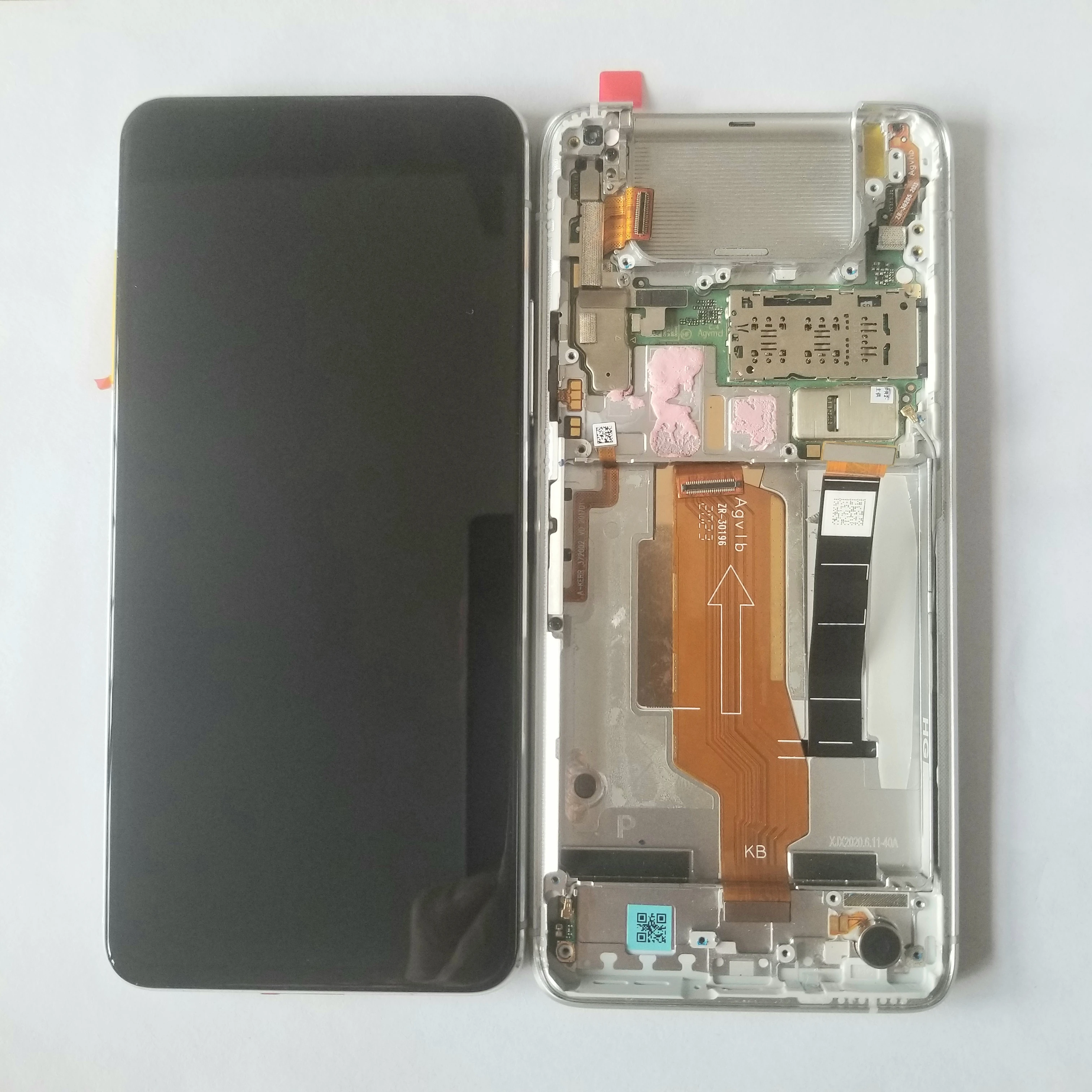 Module écran Asus Zenfone 7 / 7 Pro – FHD 6.67" Argent (officiel)