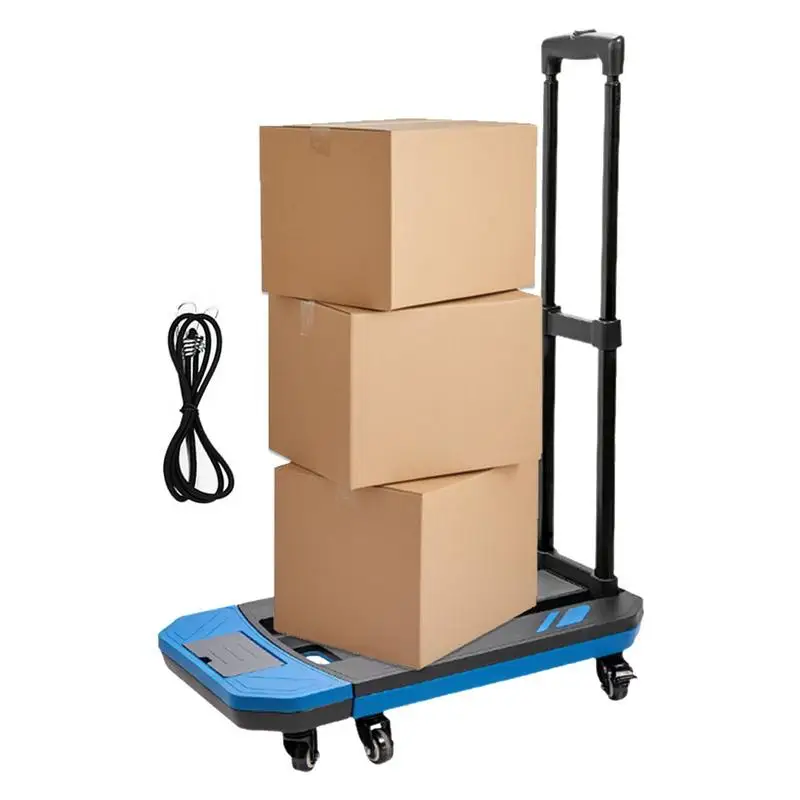 

Universal Wheel Folding Cart Heavy Duty Hand Truck Foldable Trolley Portable Outdoor Camping Wagon Luggage Cart Picnic Dolly