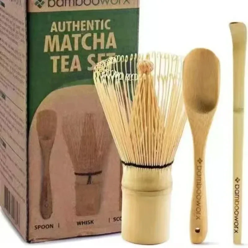 Japanese Tea Set Matcha Whisk Spoon Scoop Bamboo Accessories Ceremony matcha tea set matcha whisk matcha tea tools tea ceremony tools