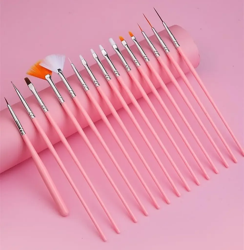 Nail Art Creativity Kit | Complete Set with Brushes, Dotting Pens, Practice Holder & Adhesive Putty