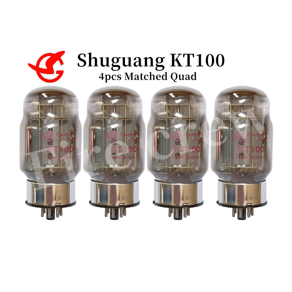 Fire Crew Shuguang KT100 Vacuum Tube Upgrade KT88 for HIFI Audio Valve Electronic Tube Amplifier Kit DIY Precision Matched Quad 6