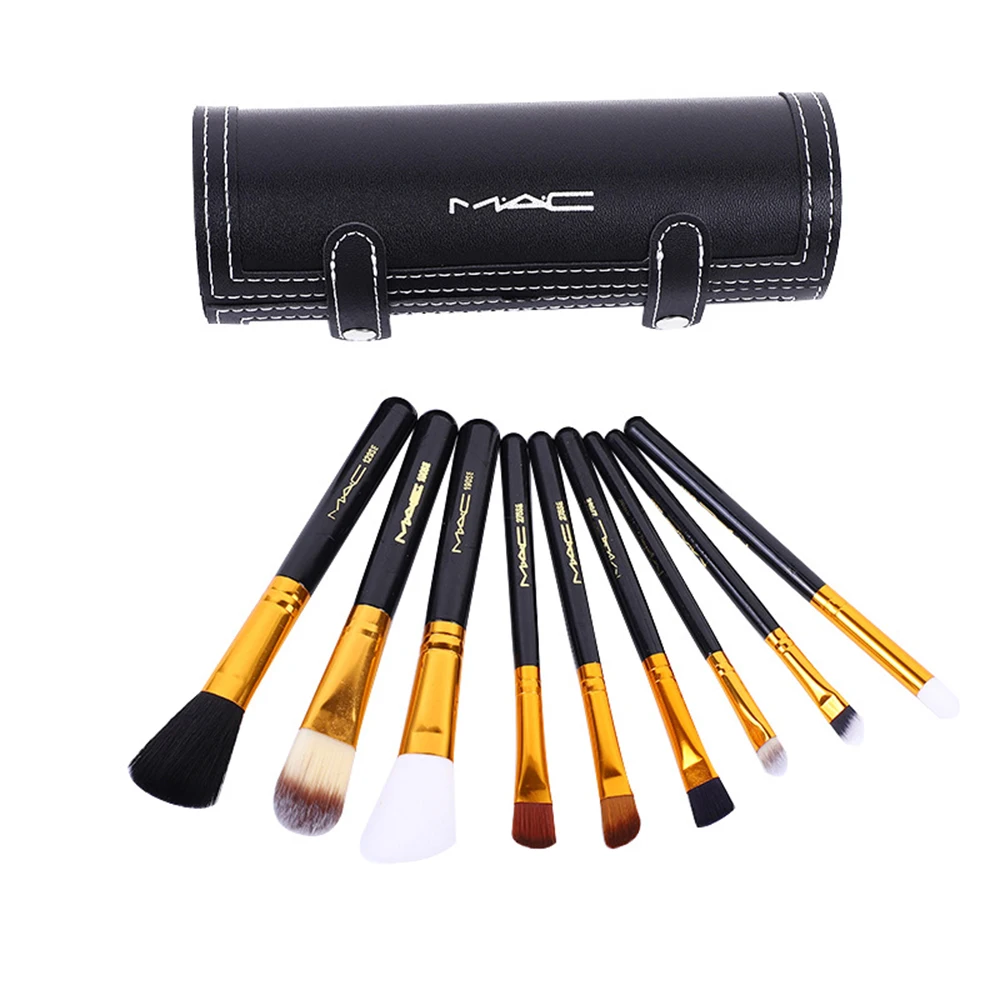 

9Pcs Soft Fluffy Makeup Brushes Set For Cosmetics Foundation Blush Powder Eyeshadow Kabuki Blending Makeup Brush Beauty Tool