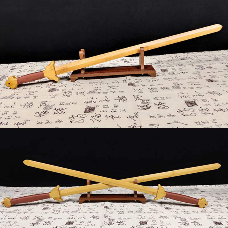 

Tai chi Sword Chinese traditional sword Martial arts training sword Han sword Sword of Han Dynasty Bamboo Wooden sword