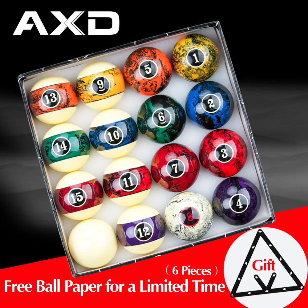 Excellent Billiard Balls Smooth Durable Professional Unique Ink Ball Jelly Ball Billiards Accessories
