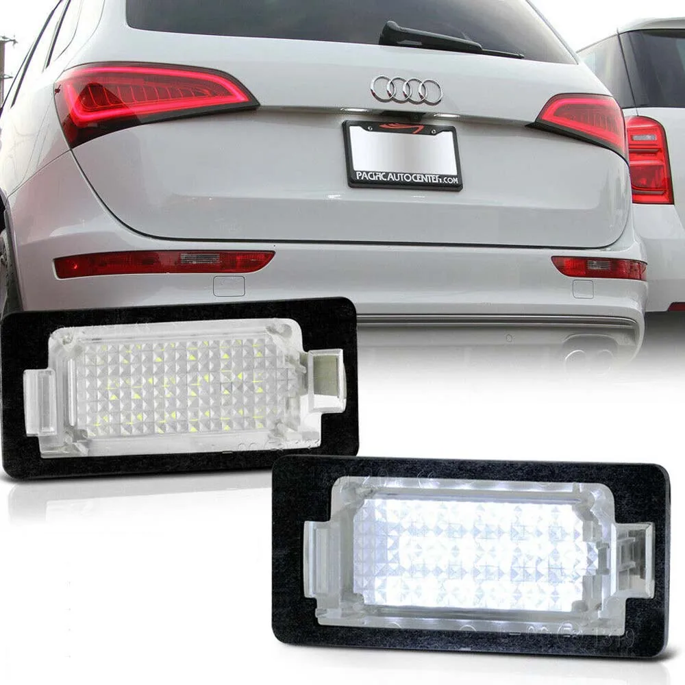 2 Pz Led Luce Targa 1998-2006 Per Audi Tt 8N Mk1 Audi Tt Roadster 8 N9 Audi Tt Coupe 8 N3 Numero Lampade Accessori Auto