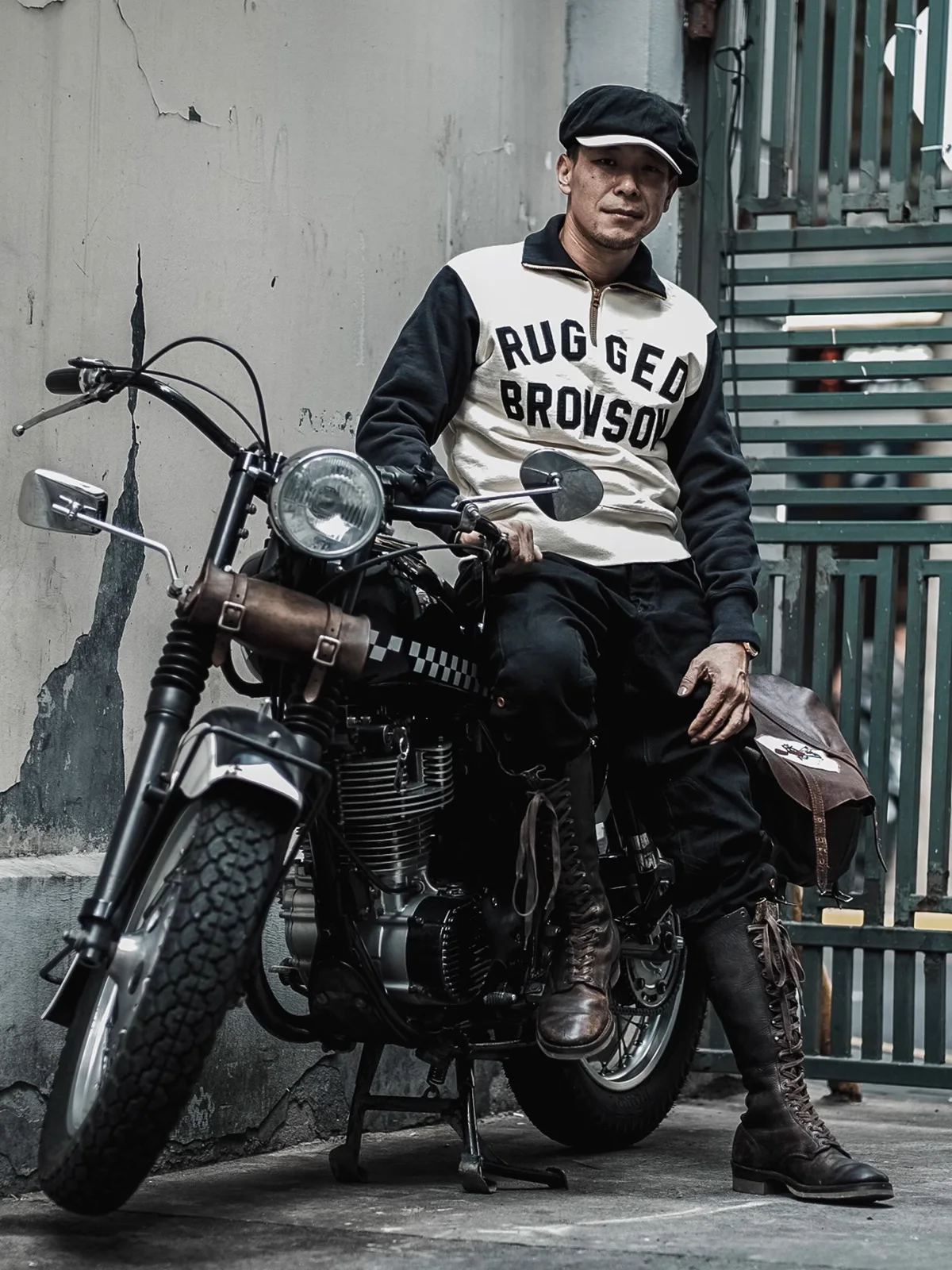 Vintage motorcycle sales racing sweaters