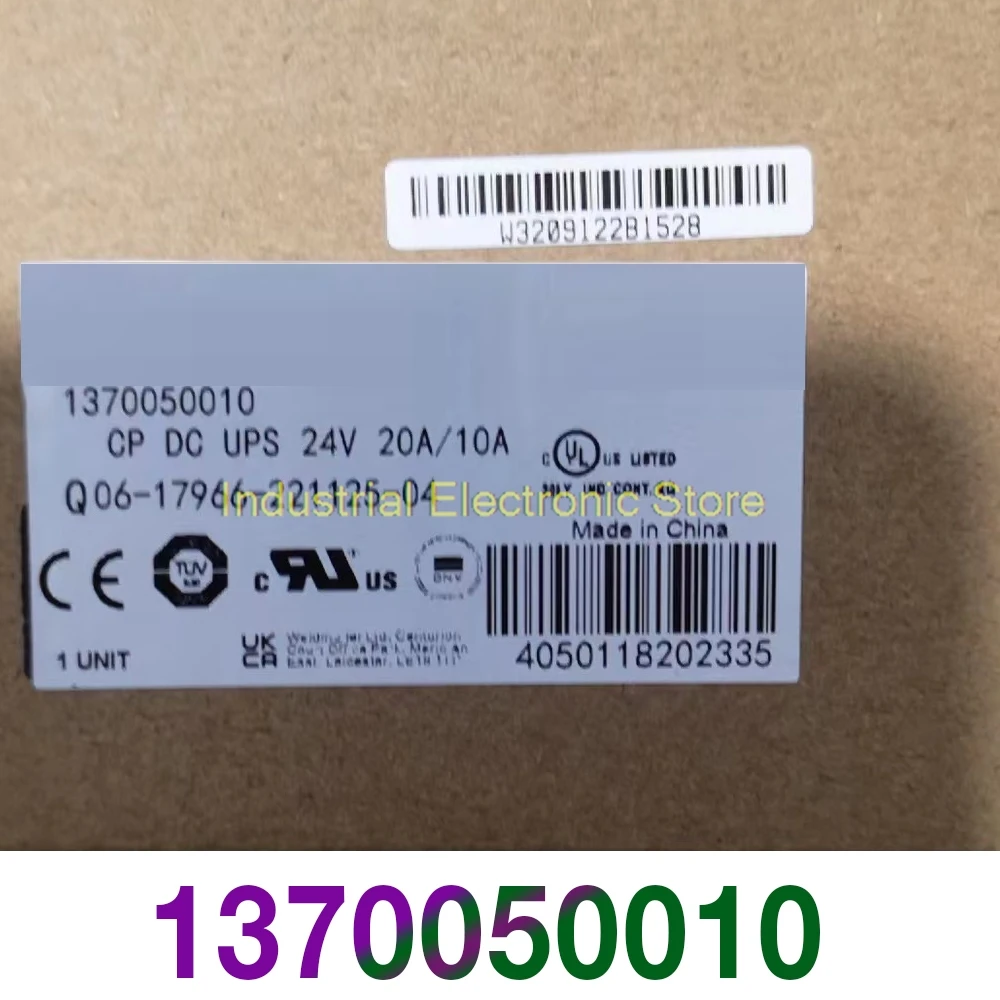 

1370050010 для Weidmuller UPS блок управления CP DC UPS 24V 20A/10A