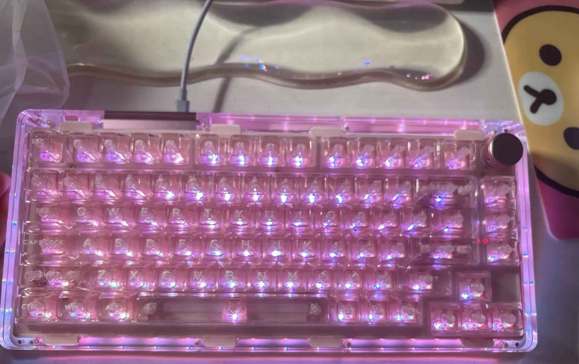 KiiBOOM Phantom 81 V2 Upgraded Crystal Gasket-Mounted Wired