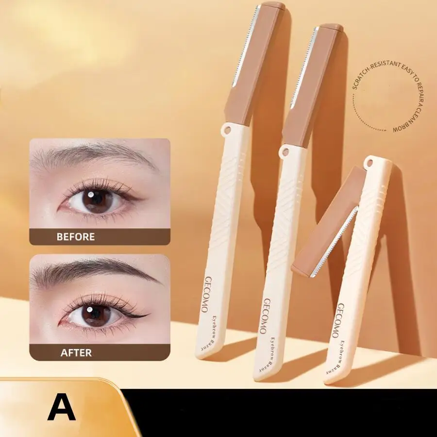 1pcs Eyebrow Trimmer Knives Portable Face Razor Hair Remover Eye Brow Epilation Hair Removal Cutter Shaver Blades Makeup Tools