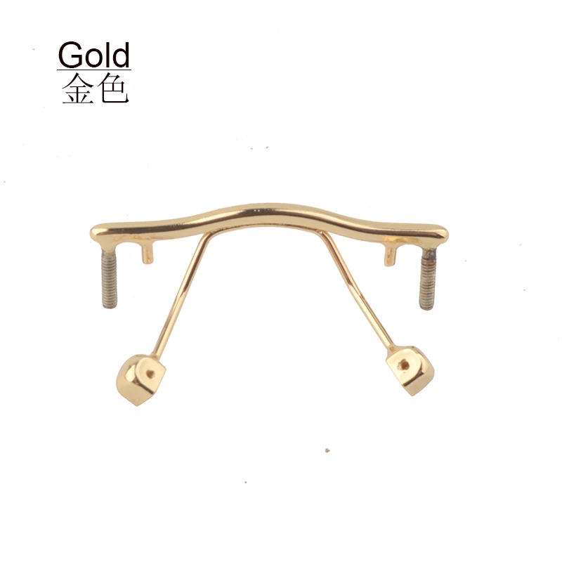 10pcs/lot eyewear bridge replacement for rimless frame,stainless steel reading glasses eyewear nose bridges repair 6