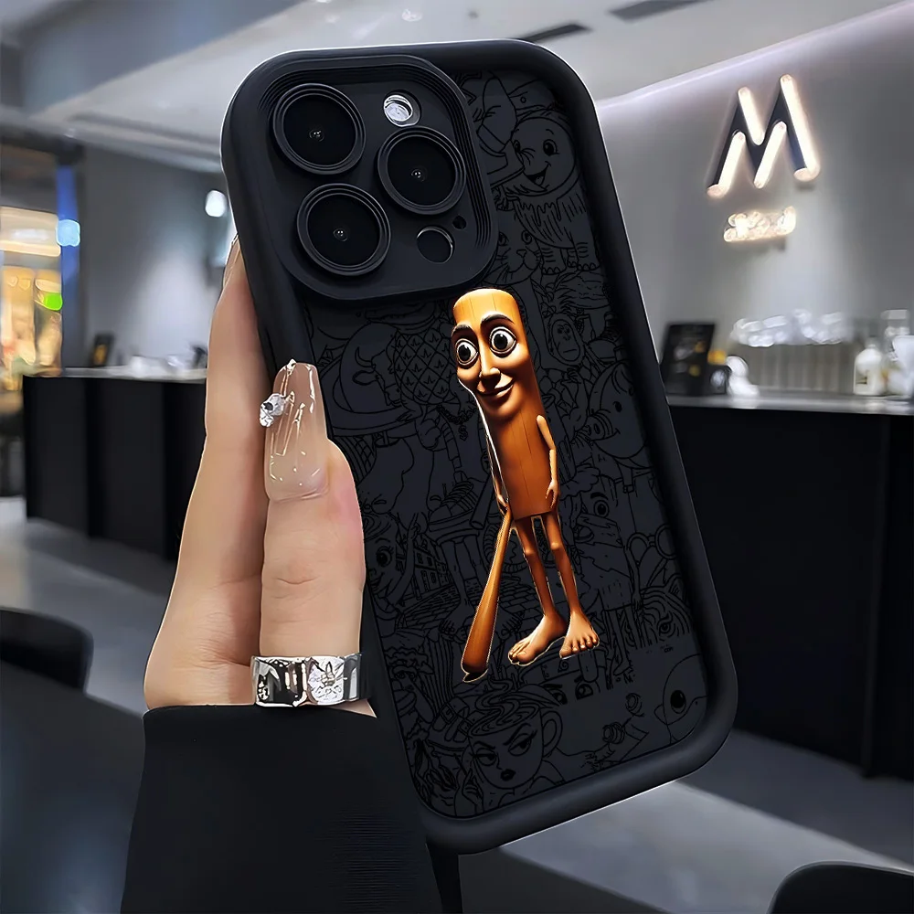 Stylish Animal B-BRAINROTs Soft TPU Phone Case - Durable Back Cover