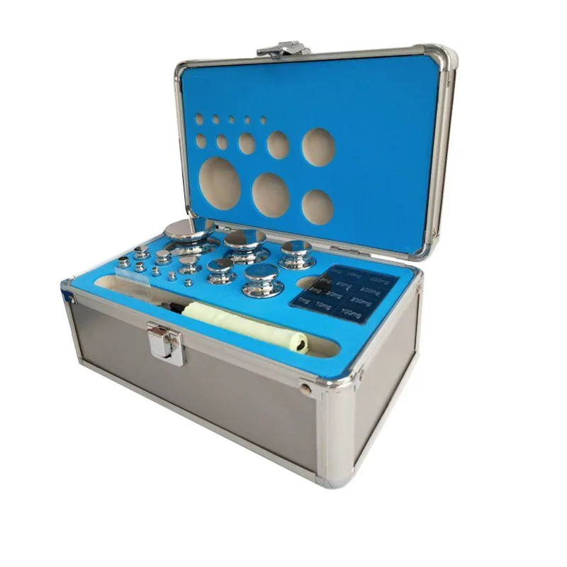 F1 Grade 304 Stainless Steel Weights Kit Digital Scale Calibration Lab