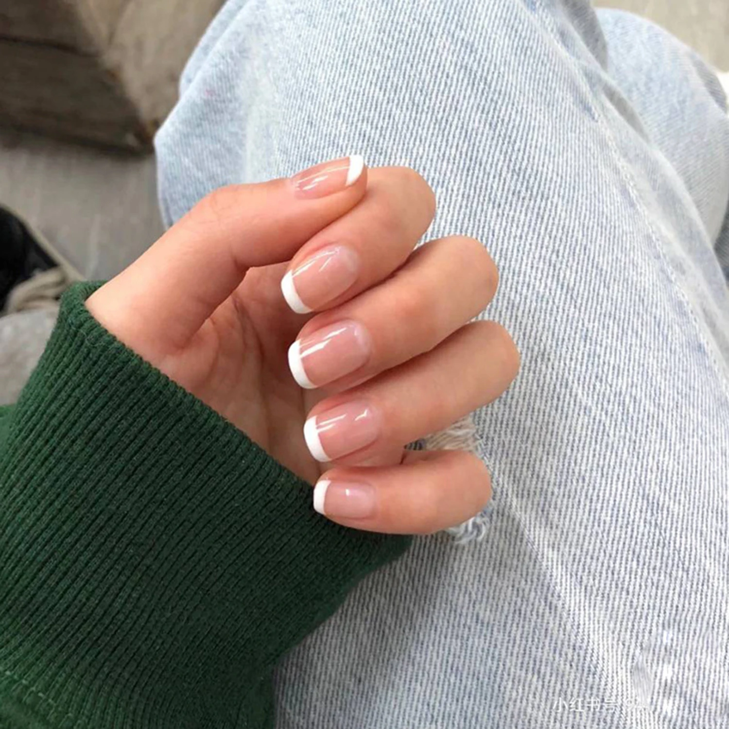 24 Adet Frans z Beyaz Yan Yanl ivi Giyilebilir Rhinestone Tasar m 