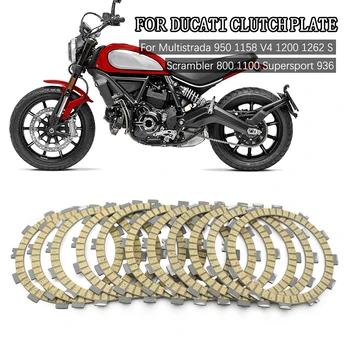 Moto Piastra Frizione Disco Attrito Per DUCATI Multistrada 950 1158 V4 1200 1262 S Scrambler 800 1100 Supersport 936