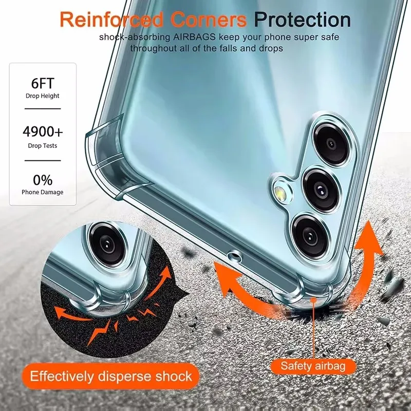 Crystal Clear Soft Phone Case - Premium Protective Cover