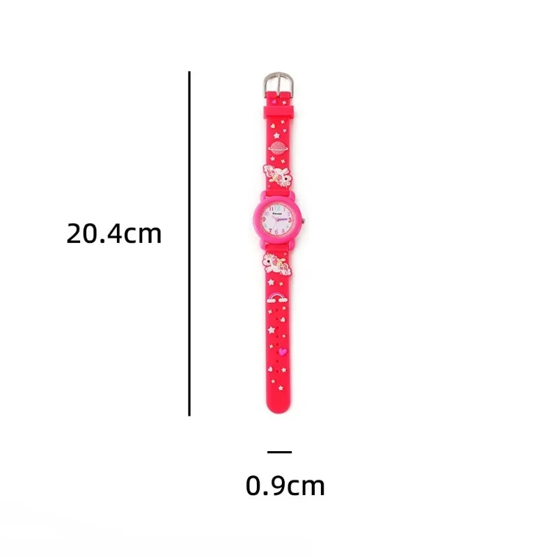 2024 Cartoon Unicorn Children's Watches New Cute Girl Electronic Watch Student Quartz Watch Award Gift Watch for Kids Relojes 6