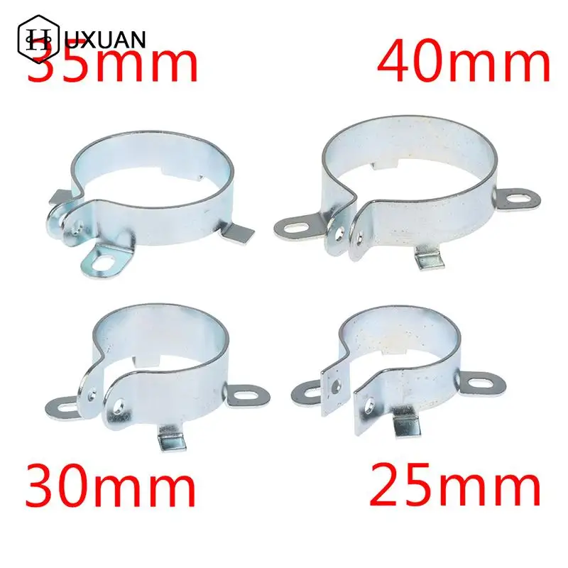 Durable Capacitor Clamp Bracket Clamp Holder Clap 25mm 30mm 35mm 40mm Mounting Clip Tin Plated