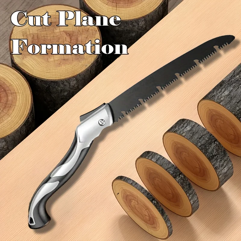 Folding Bow Saw Multifunctional Portable Woodworking Saw Sharp Logging Tree Pruning Cutter Camping Gardening Household