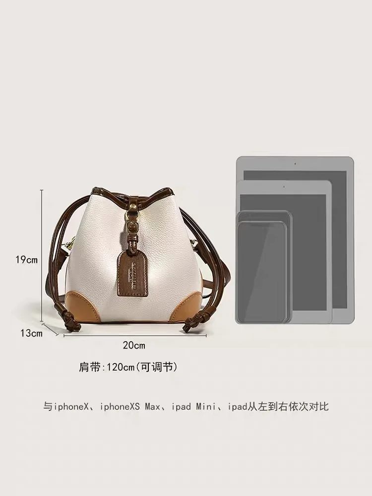 100% Genuine Leather Material Women Shoulder Bag Portable Messenger Bag European Fashion Luxury Shoulder Bag For Women