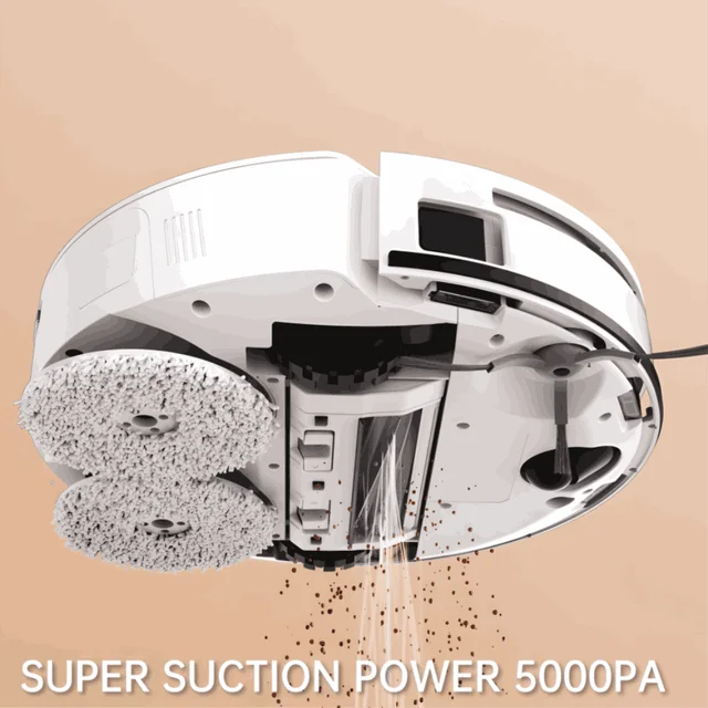 Multifunctional Wet/Dry Vacuum Cleaner - Electric Mop with Auto Cleaning Function, Powerful Home Cleaning Machine for Floors​ 3