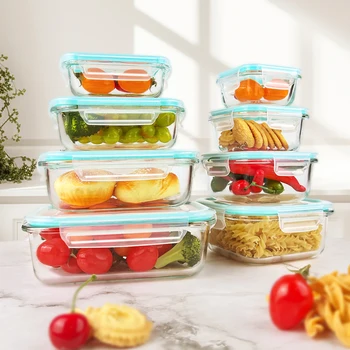Glass Food Storage Container Set 1