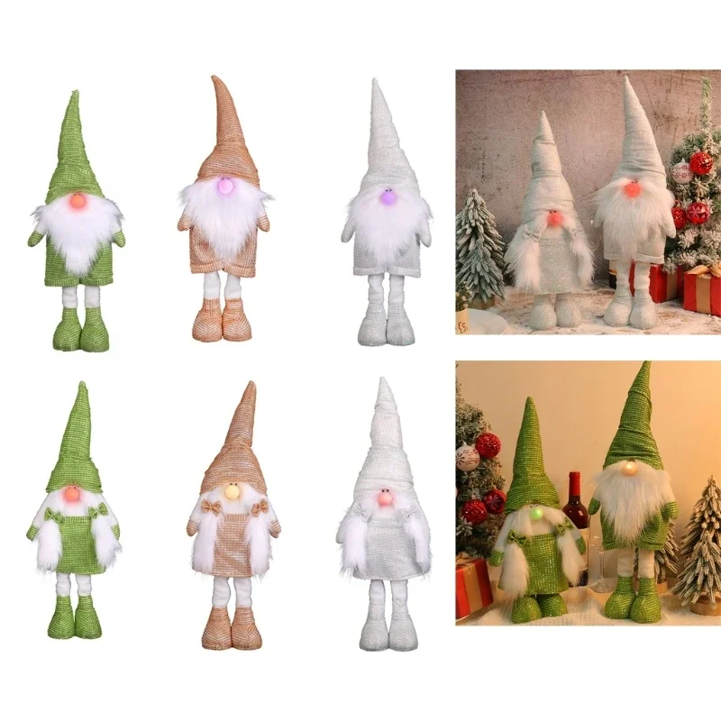 

Glowing Music Gnome Christmas Decorations 2023 Faceless Christmas Decorations for Home Christmas Ornaments New Year
