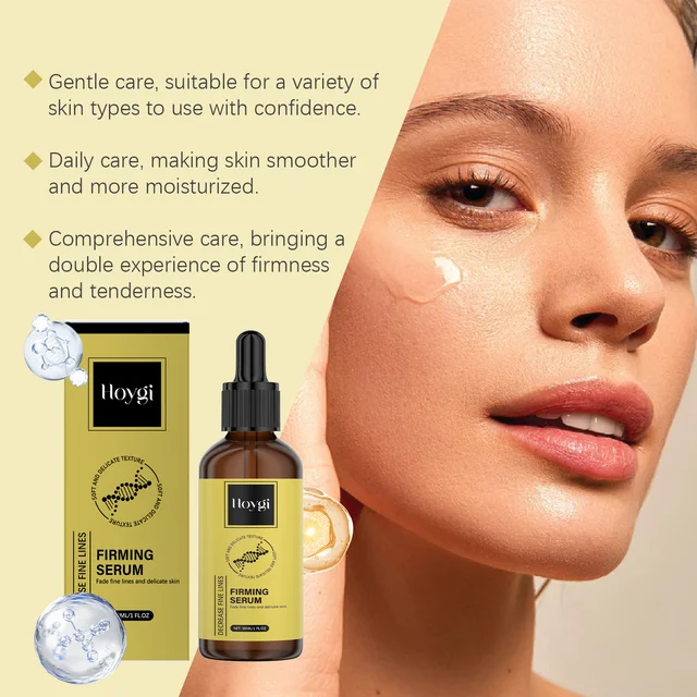 Hyaluronic Acid Wrinkle Serum Vitamin E Firming Facial Essence Repair Elasticity Reduce Dark Spot Hydrating Anti Aging Skin Care 6