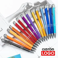 20-200 ручек, оптовая продажа, горячая распродажа, шариковая ручка на заказ, металлическая шариковая ручка, поддержка печати логотипа, реклама, персонализированная ручка, реклама