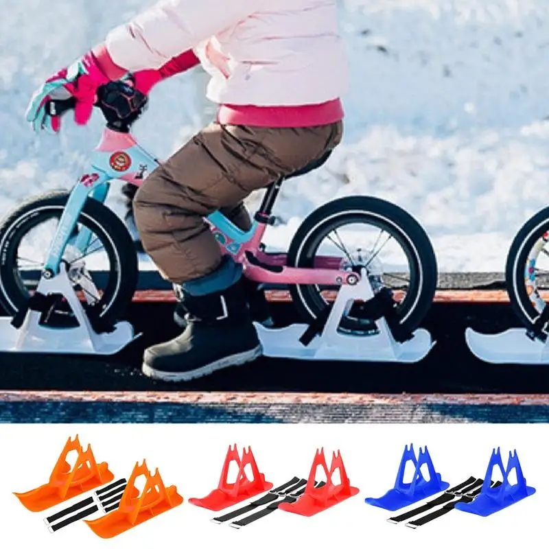 Snow Cycling Balanced Sled Kids Scooter Snow Sledge Funny Sledge Board Sturdy Kids Scooter Portable Cycling