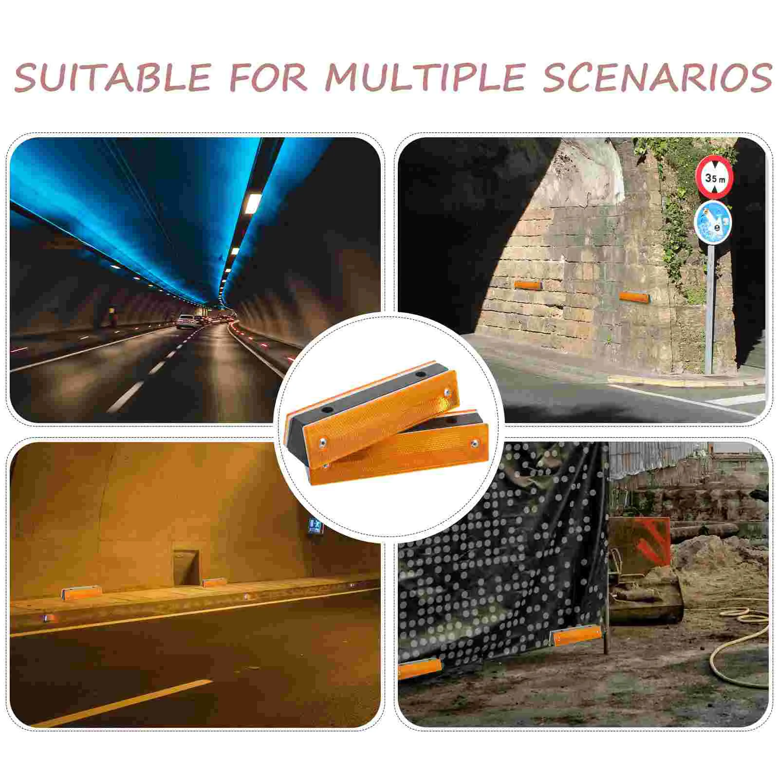 Рисунок 5 - отражающие барьеры для безопасности